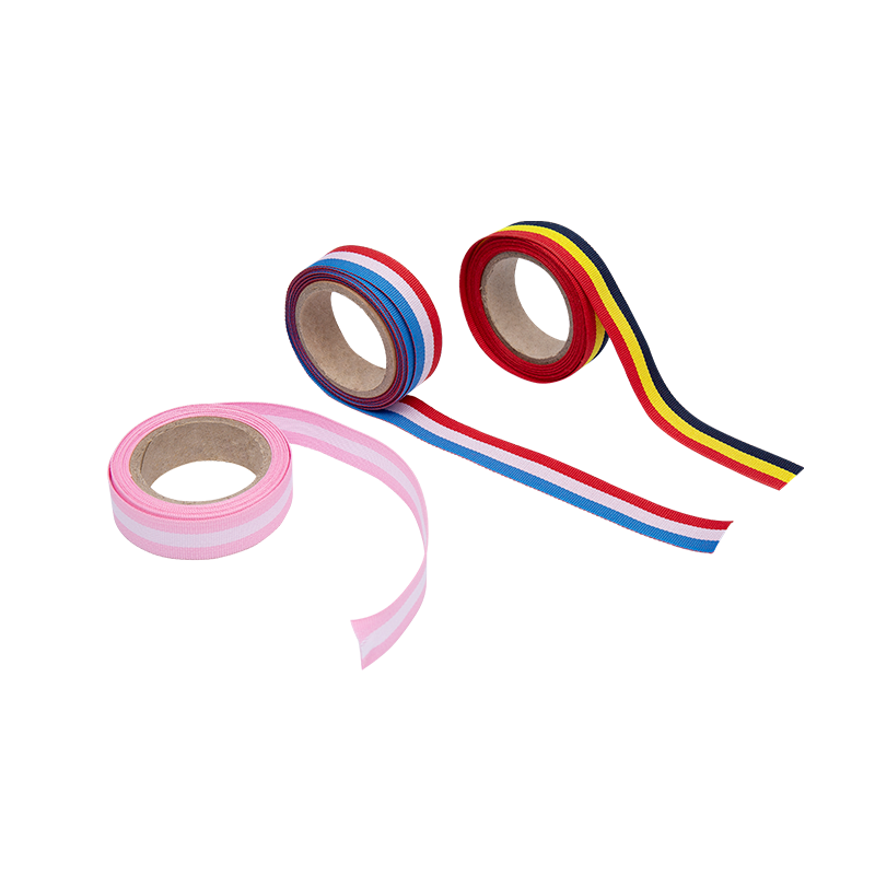 Farget stripe bomulls webbing Farget stripe bomulls webbing